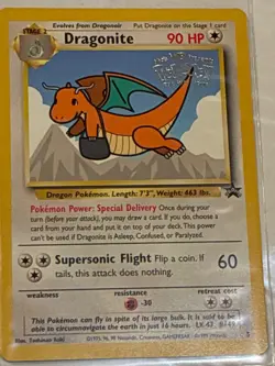 Pokemon TCG Dragonite Black Star Promo Card #5 - Image 1