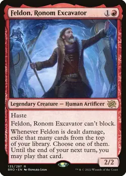 Feldon, Ronom Excavator [The Brothers' War] MTG - Image 1