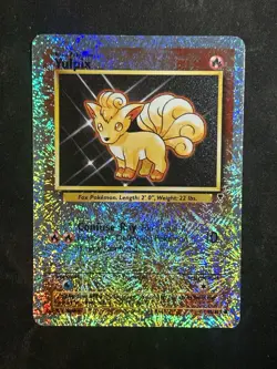 Pokemon TCG Vulpix Legendary Collection Reverse Holo Card 98/110 Vintage - Image 1