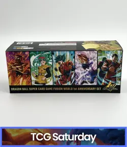 DRAGON BALL SUPER CARD GAME FUSION WORLD 1ST ANNIVERSARY SET - Image 1