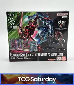 BANDAI GUNDAM CARD GAME PREMIUM CARD COLLECTION ASSEMBLE SET SEALED - Image 1