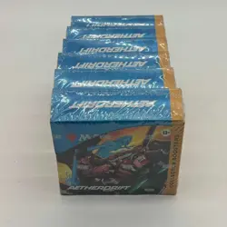 Lot (6) Magic The Gathering MTG Aetherdrift Collector Booster Box SEALED - Image 1