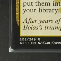 2018 MAGIC: THE GATHERING MASTERS 25 #202 CONFLUX - Image 4