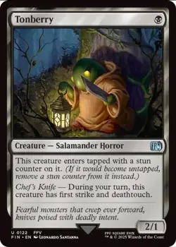 X 1 Tonberry NM-M FIN 122 MTG Magic the Gathering - Image 1