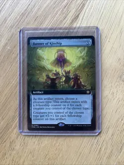 MTG Banner of Kinship (Extended Art) NM Foundations - Image 2