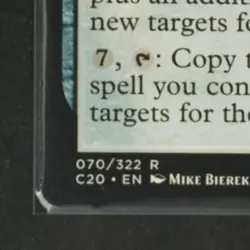 2022 MAGIC: THE GATHERING STREETS OF NEW CAPENNA COMMANDER #383 TWINNING STAFF - Image 4