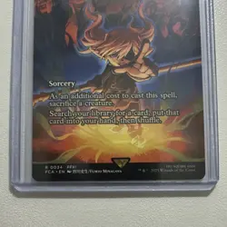 Magic: The Gathering Shantotto's Coercion Sorcery Black FFXI 0034 Fumio Minagawa - Image 4