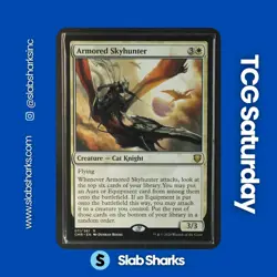 2020 MAGIC: THE GATHERING COMMANDER LEGENDS #617 ARMORED SKYHUNTER - Image 1