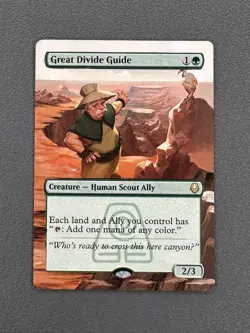 Great Divide Guide MTG Avatar: The Last Airbender Hand Painted Full Altered Art - Image 1