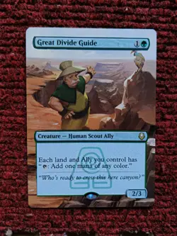 Great Divide Guide MTG Avatar: The Last Airbender Hand Painted Full Altered Art - Image 2