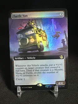 Turtle Van (Extended Art Foil) Rare MTG Ninja Turtles - Image 1