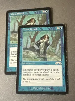 Mana Breach X2 Exodus Played Condition See Front/back Pics - Image 1