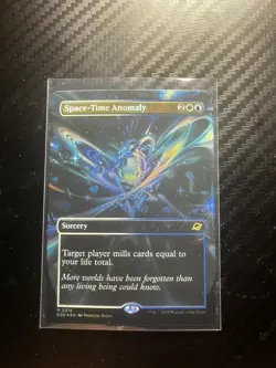1 x Space-Time Anomaly - Foil - Borderless - Edge of Eternities - NM-Mint - MTG - Image 1
