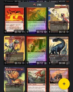 Custom MTG CEDH COMMANDER DINOSAUR DECK RED WHITE GREEN With Tokens - Image 5