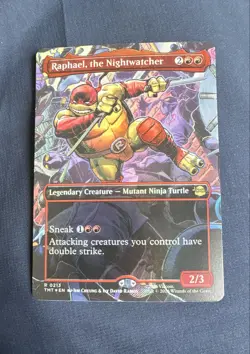 Raphael, the Nightwatcher (Borderless) Teenage Mutant Ninja Turtles Foil - Image 1