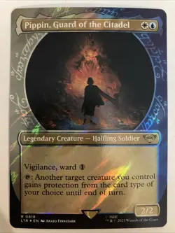 Merry, Esquire of Rohan - Showcase (Ring) (0817) - Surge Foil NM-Mint, English - Image 1