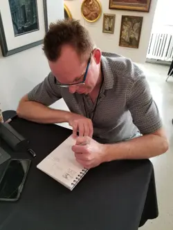 SKETCHED MtG Magic _ Rob Alexander _ CO Kamigawa Artist Proof _ 4x FORESTS 4/50! - Image 5