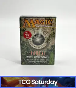MAGIC THE GATHERING MTG PORTAL STARTER SET BOOSTER PACK SEALED - Image 1