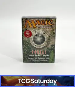 MAGIC THE GATHERING MTG PORTAL STARTER SET BOOSTER PACK SEALED - Image 1