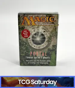 MAGIC THE GATHERING MTG PORTAL STARTER SET BOOSTER PACK SEALED - Image 1