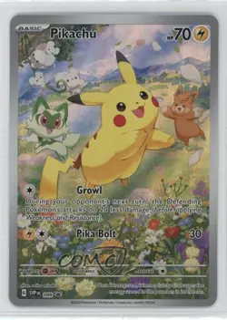 Pikachu (Paldea Adventure Chest) Holo Pokemon Scarlet & Violet Black Star Promo - Image 1