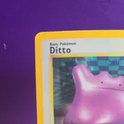 Ditto 3/62 Fossil Holo Vintage Pokemon 1999 Wizards of the Coast LP/MP - Image 2