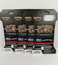 Pokemon TCG (4 Packs) Mega Evolution Phantasmal Flames Booster (English 2025) - Image 2