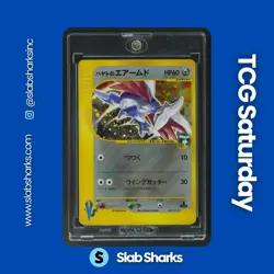 2001 POKEMON CARD VS SERIES 1ST EDITION #007/141 FALKNER'S SKARMORY HOLO - Image 1