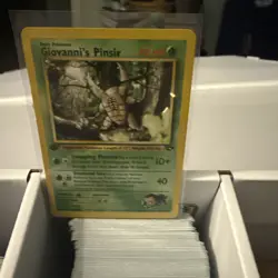 Pokemon Gym Challenge 24/132 Giovanni's Pinsir Pokemon Card - Image 1