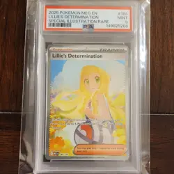 Pokemon 2025 Me01 Lillie's Determination 184/132 SIR Holo PSA 9 EN - Image 4