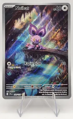 Noibat Illustration Rare Pokemon TCG Card #169/159 Sv09: Journey Together - Image 1