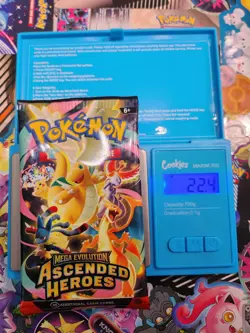 EXTREMELY HEAVY! 22.4g GOD PACKUUU Ascended Heroes Pokemon TCG Booster (SEALED) - Image 1
