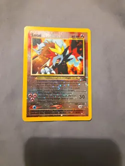 Pokemon TCG Entei Wizards Black Star Promos 34 Holo Promo Promo - Image 1