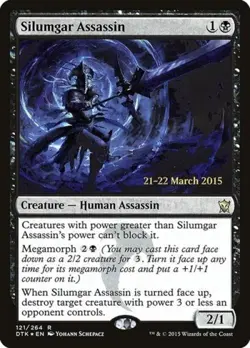 Silumgar Assassin -Foil Light Play MTG Promos: Prerelease Cards - Image 1