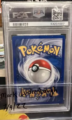 NEO GENESIS 1st Edition #50 2000 Pokemon SUNFLORA psa 9 MINT - Image 2