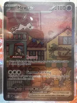 CGC Gem Mint 10 Mew ex 053 Black Star Promo Pokemon Scarlet & Violet 151 UPC - Image 3