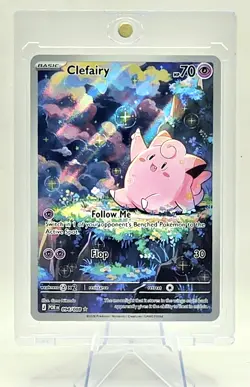 Pokemon TCG Clefairy Holo Rare 094/088 Perfect Order Near Mint - Image 1