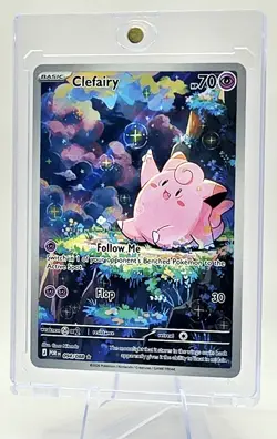 Pokemon TCG Clefairy Holo Rare 094/088 Perfect Order Near Mint - Image 2
