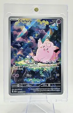 Pokemon TCG Clefairy Holo Rare 094/088 Perfect Order Near Mint - Image 3
