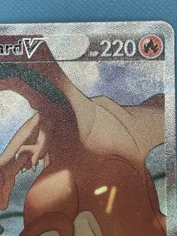 Pokemon Charizard V (Alternate Full Art) 154/172 Swsh09: Brilliant Stars Holo - Image 4