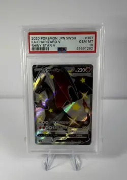 Pokemon Charizard V 307/190 S4a Shiny Star V Secret Rare PSA 10 Holo Japanese - Image 1