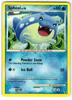 SPHEAL 82/111 RISING RIVALS ENGLISH POKEMON TCG - Image 1