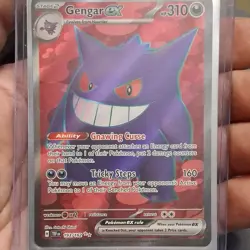 Pokemon Gengar ex 193/162 Ultra Rare Full Art Holo SV05: Temporal Forces 310 HP - Image 1