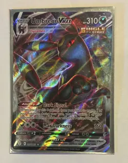 Pokemon Umbreon VMAX 095/203 SWSH07: Evolving Skies Single Strike Holo - Image 1