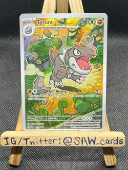 Tyrunt Pokemon Illustration Rare MEP 070 Black Star Promo OC - Image 1