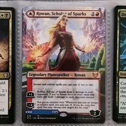 MTG: Rowan, Scholar Of Sparks [Will, Scholar Of Frost] - Strixhaven MDFC - NM - Image 1