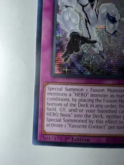 Yu-Gi-Oh MP24-EN063 Favorite Contact 1st Prismatic Secret Rare Card - Image 2