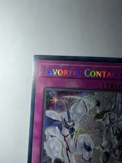 Yu-Gi-Oh MP24-EN063 Favorite Contact 1st Prismatic Secret Rare Card - Image 5