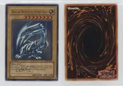 Blue-Eyes White Dragon Portuguese 1st Ed. YuGiOh Starter Deck Kaiba #DIK-P001 - Image 3