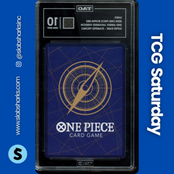 2024 ONE PIECE SABO 2ND ANNIVERSARY SUPER RARE STAMPED PROMO TAG 10 - Image 2